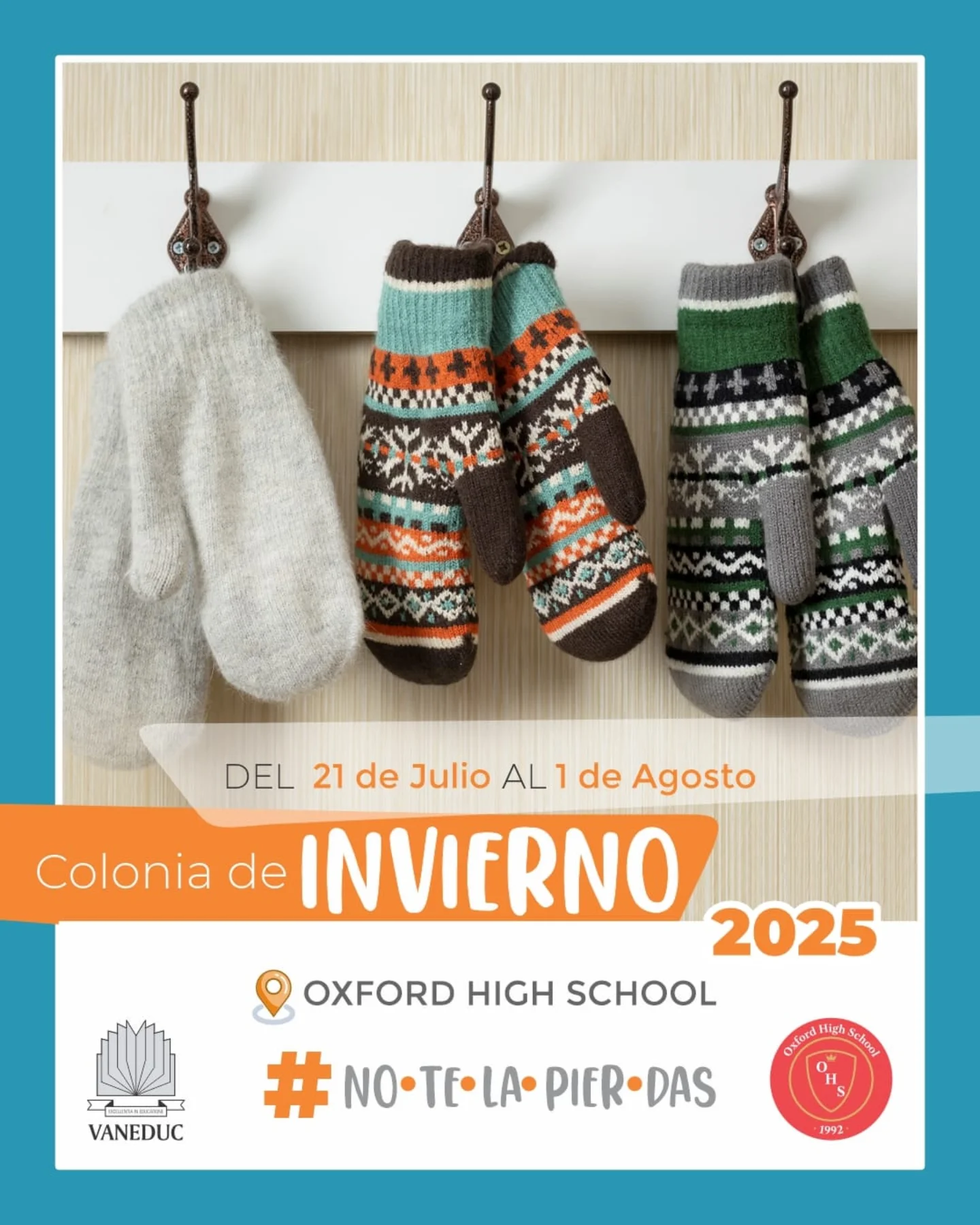 Colonia de Vacaciones - Oxford High School