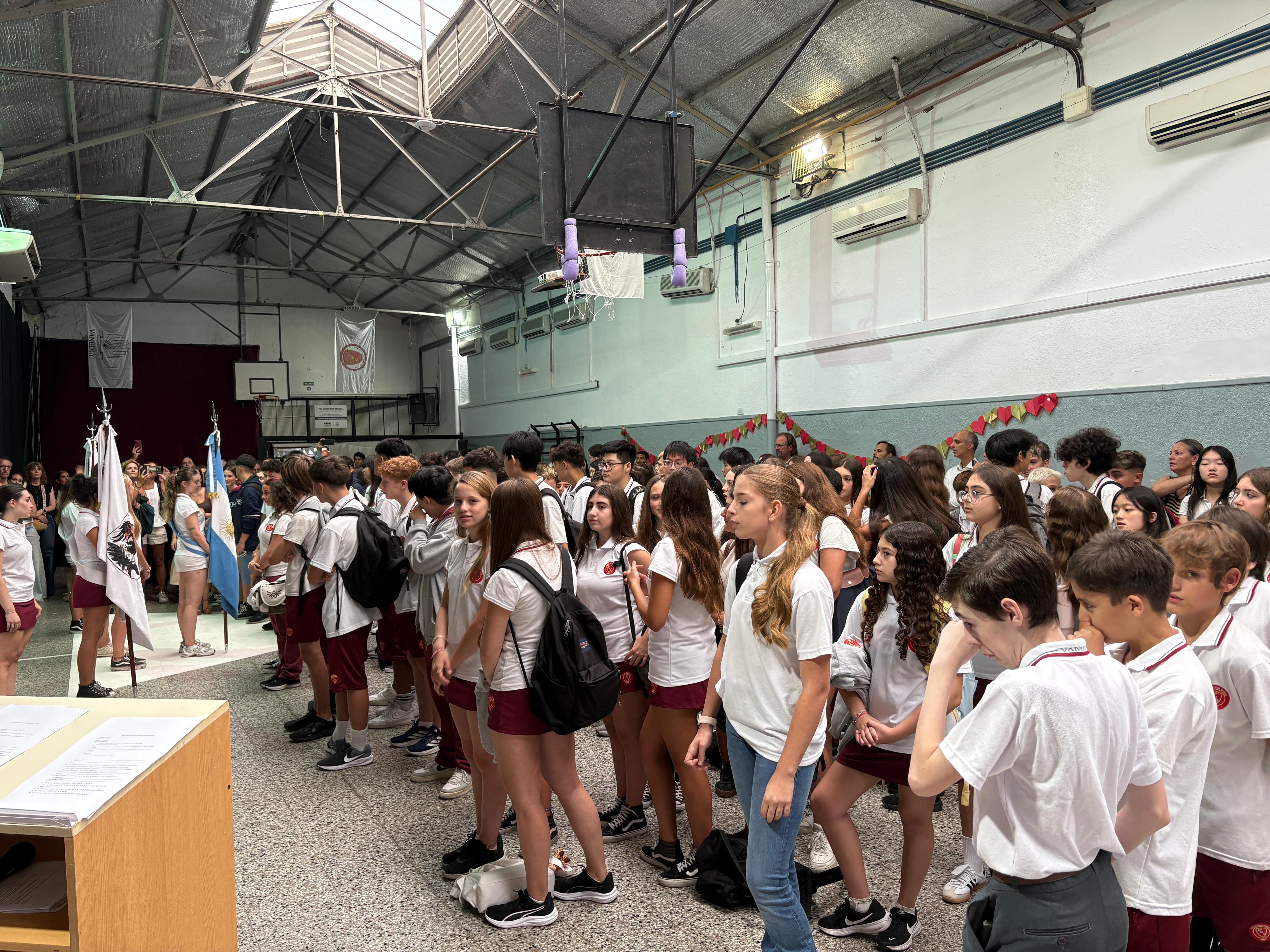 Alumnos en comienzo de clases 2026